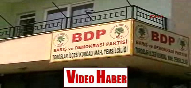 BDP temsilciliğine silahlı saldırı