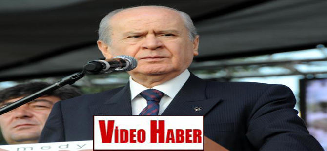 MHP Lideri Bahçeli Kayseri’de konuştu