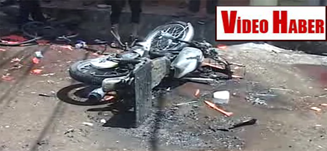 Tuzhurmatu’da bombalı motosiklet patladı
