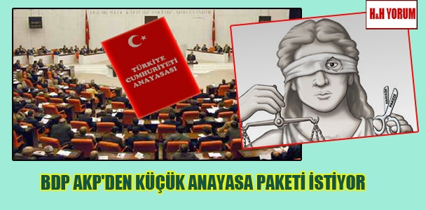 BDP, AKP’den küçük Anayasa paketi istiyor