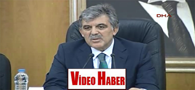 Cumhurbaşkanı Abdullah Gül, Mısır’daki olayları değerlendirdi