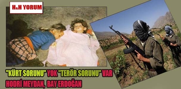 ‘Kürt sorunu’ yok ‘terör sorunu’ var; hodri meydan bay Erdoğan