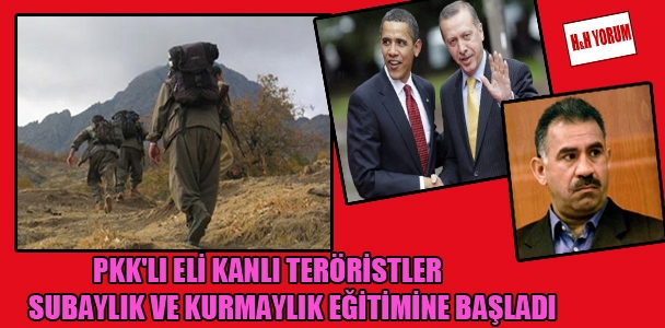 PKK’lı eli kanlı teröristler subaylık ve kurmaylık eğitimine başladı