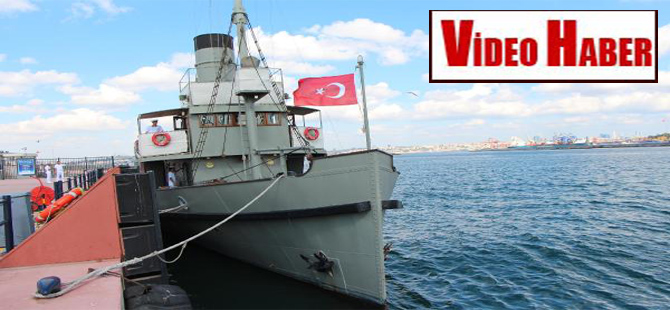 Nusret mayın gemisi İstanbul’da ziyaretçilerini bekliyor