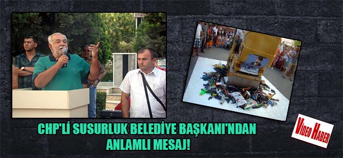 CHP’li Susurluk Belediye Başkanı’ndan anlamlı mesaj!