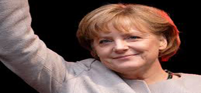 Sandıktan Angela Merkel çıktı