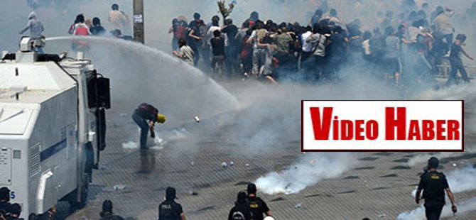 Taksim’de polis müdahalesi