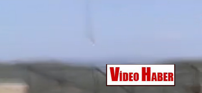 Suriye helikopterinin düşüş anı amatör kameralara böyle yansıdı