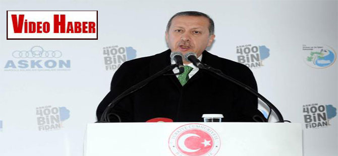 Erdoğan: Bizim işimiz çevrecilik