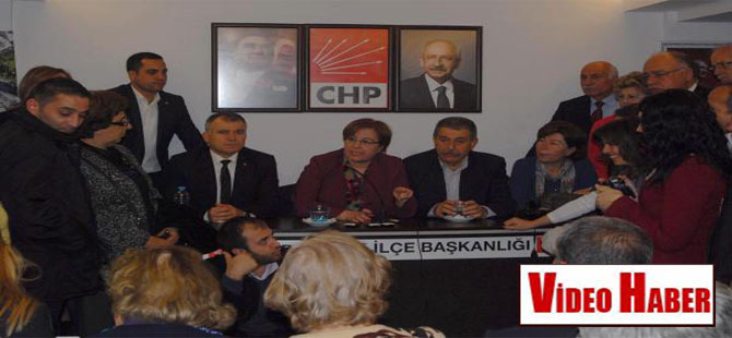 Konak adaylığı tartışılan Pektaş, CHP İlçe Başkanlığı’nı ziyaret etti