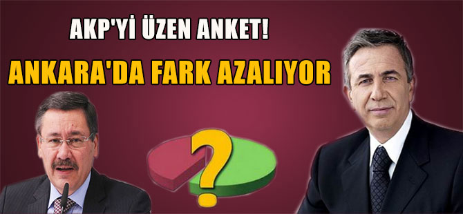 AKP’yi üzen anket! Ankara’da fark azalıyor