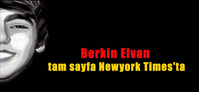 Berkin Elvan Tam sayfa Newyork Times’ta