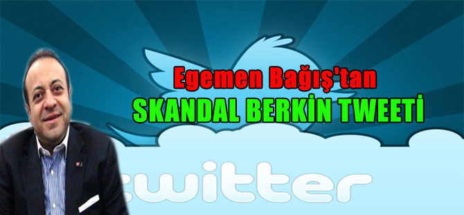 Egemen Bağış’tan skandal Berkin tweeti