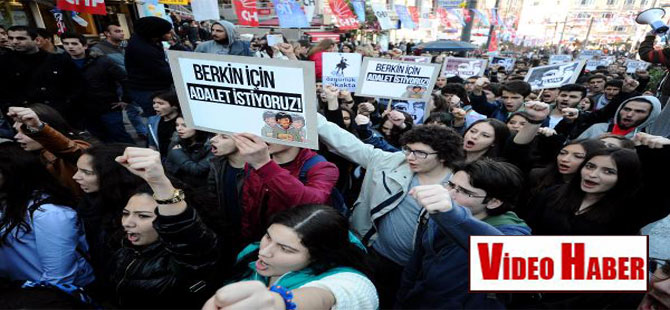 Kadıköy’de Liseliler Berkin Elvan için yürüdü