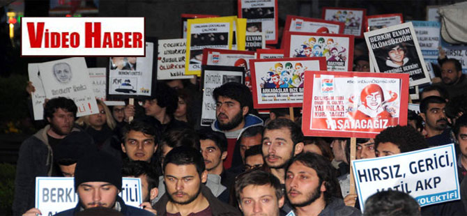 Trabzon’da ‘Berkin uyanamadı, uyan Türkiye’ yürüyüşü