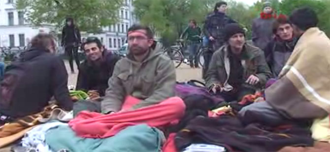 Berlin’de mültecilerin açlık grevi devam ediyor