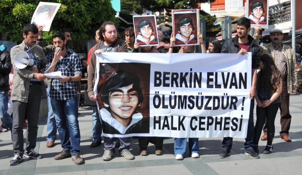 Antalya’da Berkin Elvan eylemi