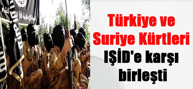 Türkiye ve Suriye Kürtleri IŞİD’e karşı birleşti