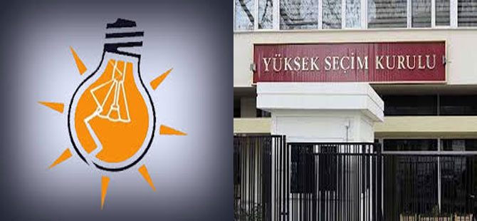 AKP başvurdu YSK reddetti