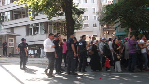 Belediye işçileri Erdoğan için yola dökülmüş!