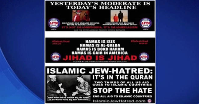 New York’ta İslam karşıtı kampanya