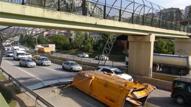 İstanbul’da yine damper kazası