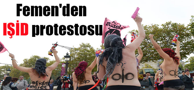Femen’den IŞİD protestosu