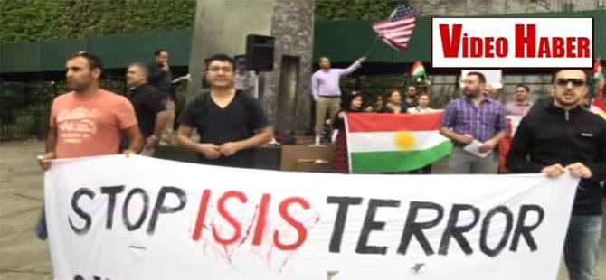 New York’ta IŞİD protestosu