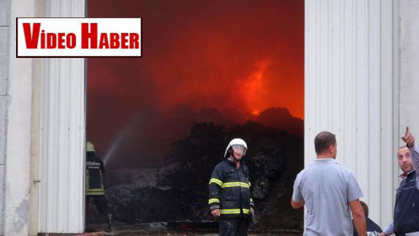 Hayrabolu OSB’de fabrika yangını