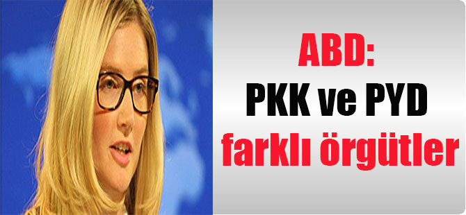 ABD: PKK ve PYD farklı örgütler
