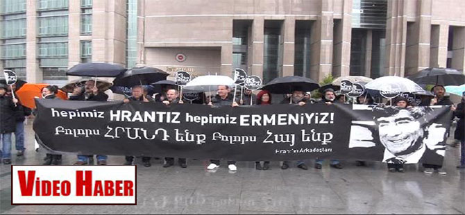 ‘Hrant’ın arkadaşları’ndan dava öncesi önünde eylem