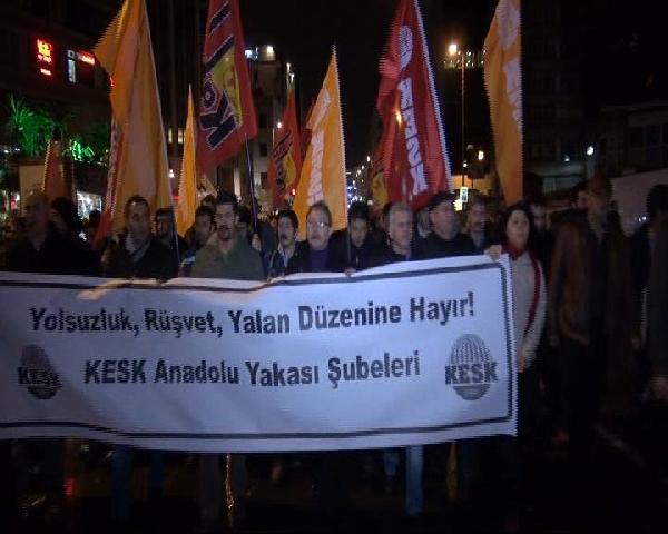 KESK’ten Kadıköy’de ’17 Aralık’ eylemi!