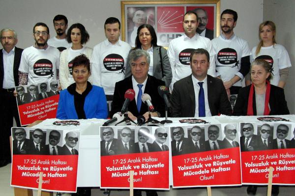 CHP İzmir’den yolsuzlukla mücadele haftası