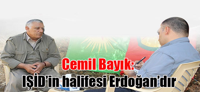 Cemil Bayık: IŞİD’in halifesi Erdoğan’dır