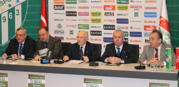 Bursaspor Başkanı Bölükbaşı: Bursaspor’un satılık futbolcusu yok