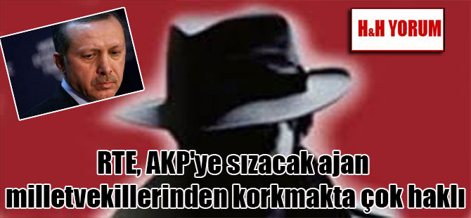 RTE, AKP’ye sızacak ajan milletvekillerinden korkmakta çok haklı