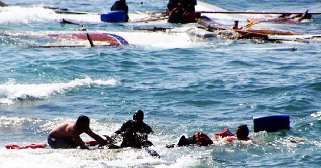 Rodos’ta kaçak teknesi battı: 4 ölü