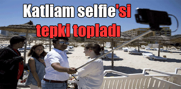 Katliam selfie’si tepki topladı