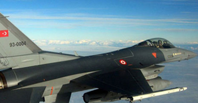 Türk F-16’larına radar tacizi