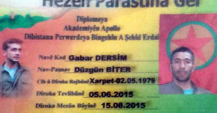 PKK’nın bölge sorumlularından biri yakalandı