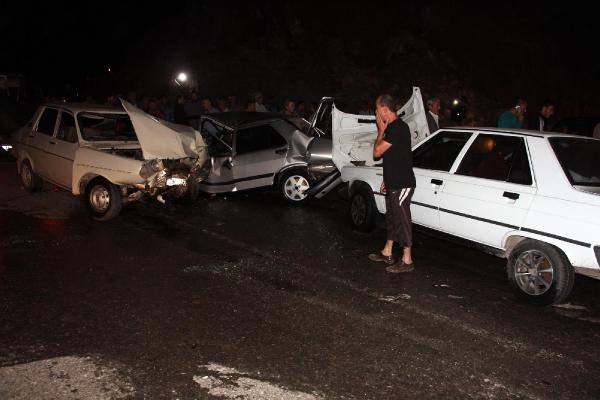 Zonguldak’ta zincirleme kaza: 8 yaralı
