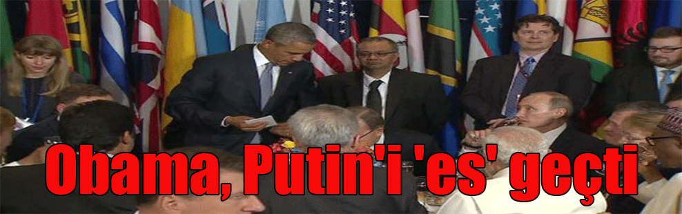 Obama, Putin’i ‘es’ geçti