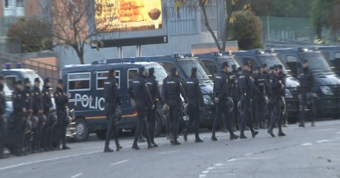 Galatasaray maçı öncesi yoğun güvenlik önlemi