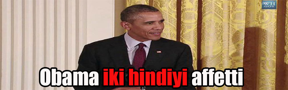 Obama iki hindiyi affetti