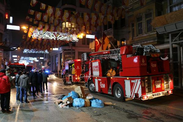 İstiklal Caddesi’deki GS Store Mağazası’nda yangın