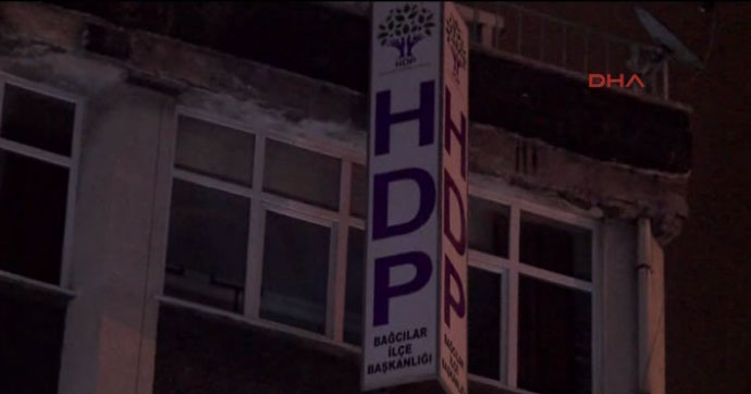 HDP Bağcılar İlçe Binası’nda arama