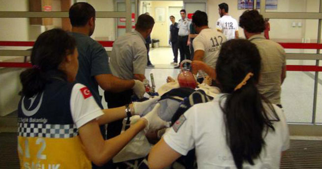 Türkmen Dağı’nda yaralandı, tedavi için Adıyaman’da