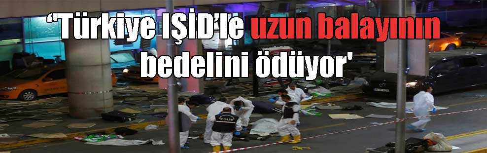 ‘Türkiye IŞİD’le uzun balayının bedelini ödüyor’
