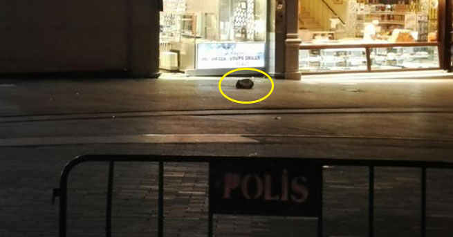 Taksim’de şüpheli çanta alarmı!