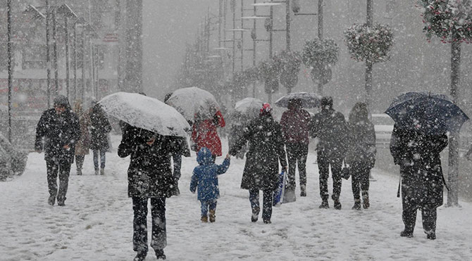 Meteoroloji’den kuvvetli kar yağışı ve sağanak uyarısı